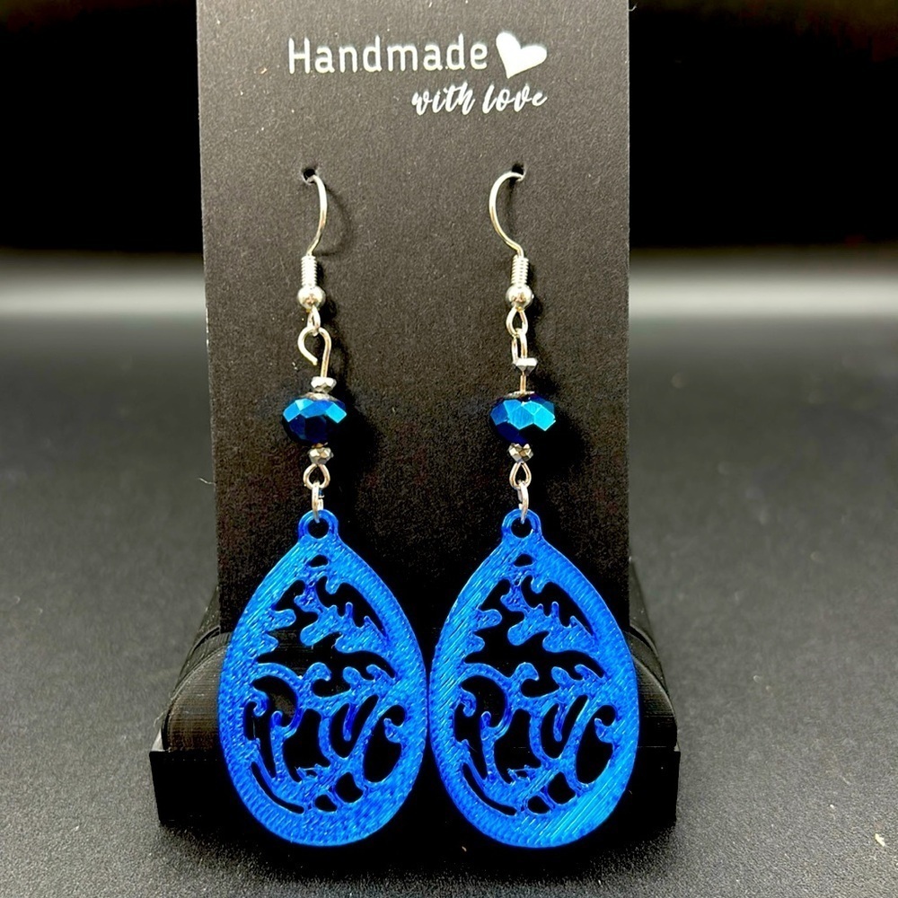 Teardrop Earrings - Picture 1 of 6